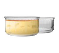 Duralex Ovenchef - Juego de ramequines de Cristal para Horno - para repostería - 10 cm - Pack de 8