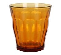 Duralex Set 4 Vasos Vidrio Templado 31 pilables, Pack Vasos Cocina Resistentes para Agua Zumo Refresco, Uso Diario, Colores Surtidos Colección Picardie
