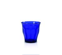 Duralex Set 6 Vasos Vidrio Templado 25 pilables, Pack Vasos Cocina Resistentes para Agua Zumo Refresco, Uso Diario, Colores Surtidos Colección Picardie