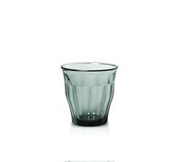 Duralex Set 6 Vasos Vidrio Templado 25 pilables, Pack Vasos Cocina Resistentes para Agua Zumo Refresco, Uso Diario, Colores Surtidos Colección Picardie