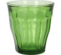 Duralex - SET DE 4 VASOS 25CL VERDES PICARDIE - Set Vasos de Vidrio Presentación Elegante - Set de Vasos Duraderos y Resistentes - Set de Vasos Versátiles Adecuados para Bebidas Frías y Calientes -