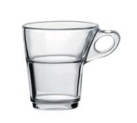 DURALEX Tacitas de café Caprice de Cristal sin Plato. 9 Cajas de 6 Unidades