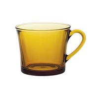 Duralex Versaille Versalles-Juego de 6 Tazas (18 cl), Vidrio, Amarillo