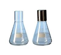 Duran 21 771 24 Cultura pistón, aliso Meyer Forma cuello recto para tapas de metal, volumen 100 ml, 64 mm x 114 mm (10 unidades)