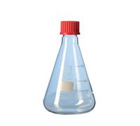 Duran 21 803 24 Matraz Erlenmeyer, con DIN de rosca, 100 ml, 10 unidades)