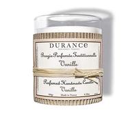 Durance Vanilie - Vela perfumada (180 g), color blanco