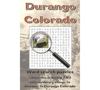 Durango Colorado Word Search: Word searches with easy to read print to help you discover interesting things in Durango Colorado | 6x9 inches, 113 ... explorers of all ages, and great for free