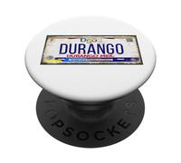 Durango, México License Plates Durango México PopSockets PopGrip Adhesivo