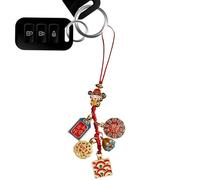 Durante Dios DE Dios DE Rides, Durante Dios DE RIDESTES Chinos,Bolsa de Criatura Durante Dios del de la Riqueza | China Tradicional Figura Backpack Ornamento Automotive Trim para la Suerte y