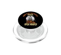 Durante el día no Creo en Fantasmas, Divertido Mente Abierta PopSockets PopGrip para MagSafe