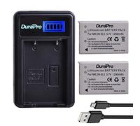 DuraPro 2 Baterías EN-EL5 + Cargador LCD USB para Nikon EN-EL5; Cámaras Nikon Coolpix P530, P520, P510, P100, P500, P5100, P5000, P6000, P90, P80