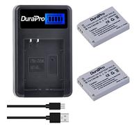 DuraPro 2 baterías NB-5L NB 5L + cargador USB LCD para batería Canon NB-5L Powershot S100 SX200 SX230 HS SX210 IS SD790 IS SX200 IS SD800 IS SD890 IS