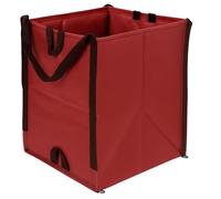 DuraSack Bolsa resistente para el hogar y el patio, bolsa de polipropileno tejida de 48 galones, bolsa de jardín reutilizable para césped y hojas con asas de transporte reforzadas, cubo de basura