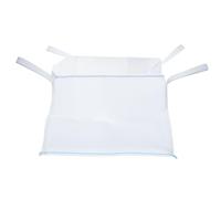 DURASACK Concrete Washout - Bolsa blanca de 130 galones, parte superior abierta, parte inferior plana, de polipropileno tejido, para contratistas, con forro de plástico