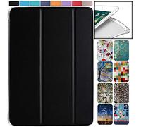 DuraSafe Cases - Funda para iPad Pro 11 (MTXN2LL/A MTXP2LL/A MTXR2LL/A MTXQ2LL/A MTXT2LL/A (no cabe en PRO 11 2020), ultra delgada de ahorro de energía, función de soporte ajustable y diseño elegante, color negro