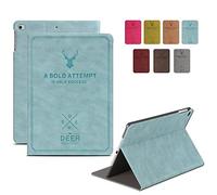 DuraSafe - Funda para iPad Mini 4/5 2015/2019-7 pulgadas, A1538, A1550, A2124, A2125, A2126, A2133, diseño de ciervos, color azul