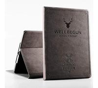 DuraSafe - Funda para iPad Pro de 11 pulgadas, 2 Gen 2020, A2228, A2068, A2230, A2231 (no compatible con iPad Pro 11 2018), diseño de ciervos con par de lápices y soporte de carga, color café