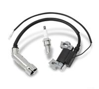 Durashmall 20001042 Bobina de encendido con chispa para soplador de nieve 136Cc 208Cc 254Cc Motosierra Cortacésped reemplaza 08201024 08200807 Hierro Fiable Motor Start Finish Garden Tool Part