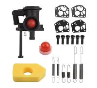 Durashmall 795477 Kit de carburador para cortacésped de motor vertical 795469 794147 699660 794161 498811 698369 piezas de repuesto incluye tornillos de filtro de aire, juntas, muelles de diafragmas y