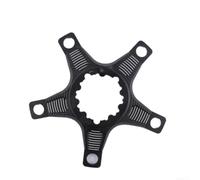 Durashmall Adaptador de manivela de aleación de aluminio para conversión SRAM a 104 compatible con transmisión M6100 M9100 de 12 velocidades de 4,5 mm y 6 mm de desplazamiento para bicicleta de