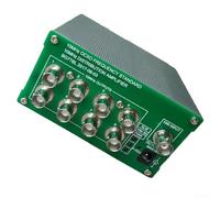 Durashmall Amplificador de distribución de 10 MHz, generador de referencia de frecuencia con estándar de frecuencia OCXO y 8 canales de salida para altas aplicaciones (OCXO integrado)