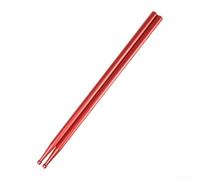 Durashmall Baquetas de aleación de aluminio 5A, 1 par de tambor de metal para práctica de tambor de jazz y almohadilla de tambor tonto, construcción sólida para construir fuerza y aumentar la