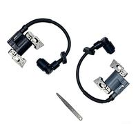 Durashmall Bobina de encendido Bobinas de encendido para motores Honda GX610 GX620 GXV610 GXV670 30500-ZJ1-023 30550-ZJ1-844 izquierda derecha con manómetro