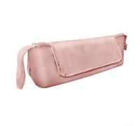 Durashmall Bolsa de almacenamiento resistente al calor, estuche de herramientas de viaje con poliéster resistente al agua, plancha rizadora y organizador de secadora para el hogar, baño o T (rojo