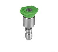 Durashmall Boquilla giratoria de alta presión para lavadora de 360 grados, punta de pulverización ajustable 0 15 25 40 patrones de ventilador, para limpieza de cubierta de coche, patio, 4000 PSI, para