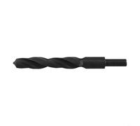 Durashmall Brocas en espiral de acero alto, taladro helicoidal HSS con vástago de 1/2 pulgada para acero, metal, hierro, cobre, aluminio, plástico, madera, procesamiento de agujeros, herramienta de