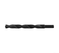 Durashmall Brocas en espiral de acero alto, taladro helicoidal HSS con vástago de 1/2 pulgada para acero, metal, hierro, cobre, aluminio, plástico, madera, procesamiento de agujeros, herramienta de