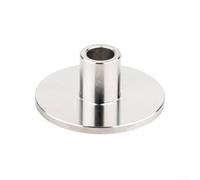 Durashmall Buje de guía de broca de enrutador, manga guía de plantilla, accesorio de recortadora de acero inoxidable con 6 insertos intercambiables, para tallado de madera y perfilado de bordes, para