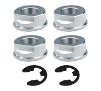 Durashmall Bujes de rueda, piezas de cortacésped, paquete de 4 para Craftsman 532009040 532124959 para Toro 114-1640 M123811, kit de repuesto con juntas para reparación y mantenimiento de equipos de