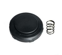 Durashmall Cabezal de recortadora AH1530 para recortadoras de cuerda EGO POWER+ de 15 pulgadas, repuesto de alimentación de topes de recarga para ST1500F ST1500SF, soporta línea de 0.080/0.095
