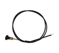 Durashmall Cable de estrangulador de repuesto para 054-8017-00, 290-610, para piezas de cortacésped Bad Boy, cable de 60.75 pulgadas con conducto de 59 pulgadas, construcción de plástico y metal