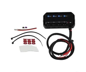 Durashmall Caja de conexiones de fusibles indicador LED 20 A material de PC aislamiento eléctrico organizador de cableado rápido para coche motocicleta 12 V electrodomésticos fácil instalación con