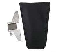 Durashmall Calibre digital con base de profundidad de acero fino, herramienta de medición de precisión para calibradores digitales y vernier, diseño compacto y ligero para tareas de medición precisas