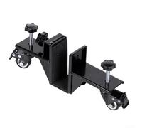 Durashmall Carro de traducción de panel de puerta resistente con capacidad de 660 libras ajustable de 0 a 55 mm, ruedas bloqueables para puertas de metal, manejo e instalación de placas de yeso