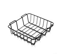 Durashmall Cesta de almacenamiento de malla de acero inoxidable para enfriador de 35, 45, 50 cuartos de galón, caja aislada, organizador de alimentos, camping, pesca, accesorios para caravana, color
