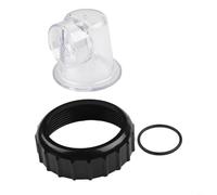 Durashmall Componentes de inserción de bomba de circulación para SPS25 SPS50 como se muestra Color SPS75 SPS100 Conjunto de cubierta de prefiltro transparente con junta tórica y kit de pieza de