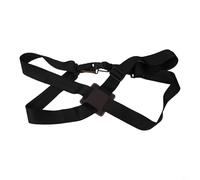 Durashmall Correa de hombro para tambor de mano africano, ajustable, cómodo cinturón de poliéster para percusionistas adultos para djembes y tambores folclóricos, accesorio ligero negro para fácil Ca