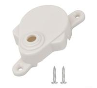 Durashmall Cubierta de carcasa de motor de elevación de ventilación de techo RV para ventilador FanTastic 6010-05, pieza de repuesto blanca para autocaravana, remolque, sistema de ventilación, fácil