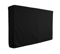 Durashmall Cubierta de televisión al aire libre, cubierta de TV de patio para pantalla plana de 22 a 65 pulgadas, impermeable, protección resistente a la intemperie con bolsillo remoto para montaje en