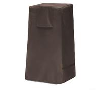 Durashmall Cubierta para fuente de jardín, protector de agua al aire libre, cubierta antipolvo resistente para invierno, lluvia, nieve, 46,5 x 46,5 x 84 cm, compatible con fuentes de cuenco en cascada
