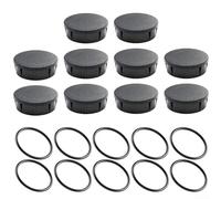 Durashmall Cubiertas de cabezal de aspersor para modelos Hunter Pro Spray PROS-04 PROS-06 PROS-12 PRS30 PRS40 Tapa a prueba de fugas sin herramientas con junta tórica de goma de nitrilo, plástico ABS