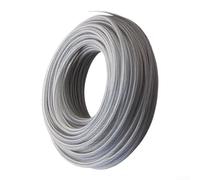Durashmall Cuerda de corte de césped de núcleo de acero de 2,0 mm para cortacésped, cuerda de repuesto de alambre de nailon, herramienta de jardín, opciones de 5 m, 10 m, 15 m (10 m)