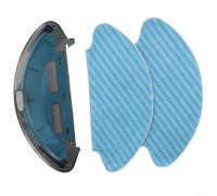 Durashmall Depósito de agua con placa de fregona y 2 paños para MEDION MD 19601 Aspiradora robótica Gran Capacidad Accesorio de trapeador húmedo Fácil de instalar