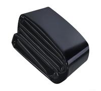 Durashmall Forro de polietileno para estanques de 0,2 mm de grosor, impermeable, resistente al desgarro, transpirable, cortable, negro, para estanques de peces pequeños, jardín, cascadas, embalses