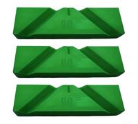 Durashmall Guía de afilado de brocas, herramienta manual para amoladora de banco para ángulos de 118° y 135°, construcción de polímero resistente al desgaste para carpintería de metal (3CPS verde 90°)