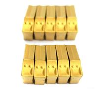 Durashmall Insertos de carburo de corte CNC SP300 NC3020 GTN-3 con 3 mm de ancho para operaciones eficientes de separación y ranurado